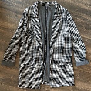 Houndstooth Blazer